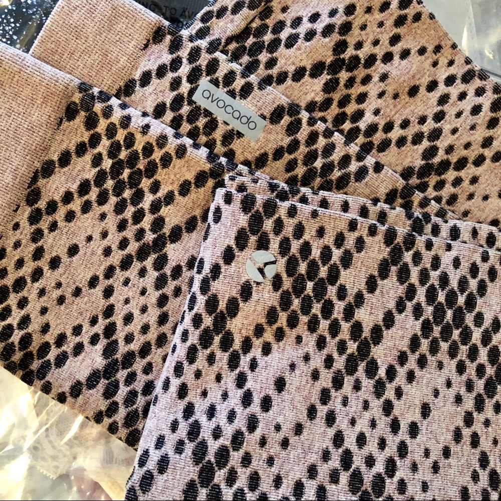 1 LEFT❗️Avocado Stretchy Tan & Black Leggings OSFM - Picture 6 of 6